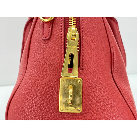 PRADA Tote Bag Red WS33806