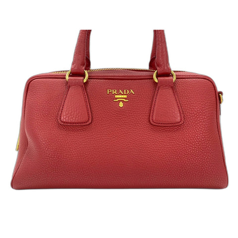 PRADA Tote Bag Red WS33806