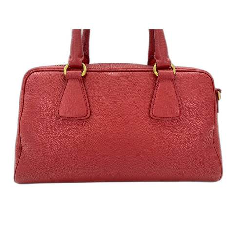 PRADA Tote Bag Red WS33806