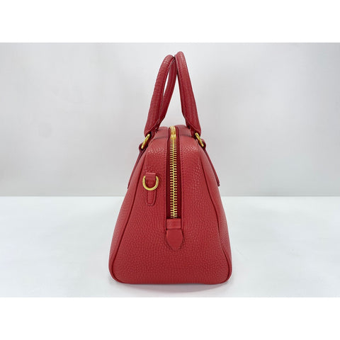 PRADA Tote Bag Red WS33806