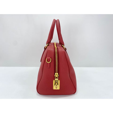 PRADA Tote Bag Red WS33806