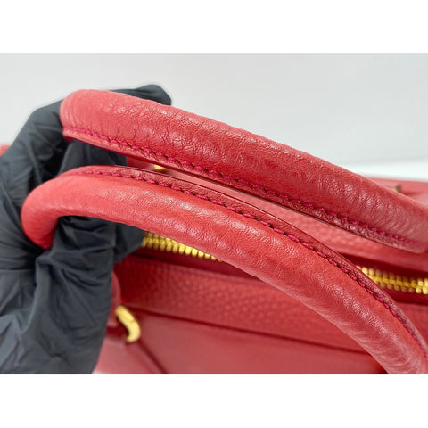 PRADA Tote Bag Red WS33806