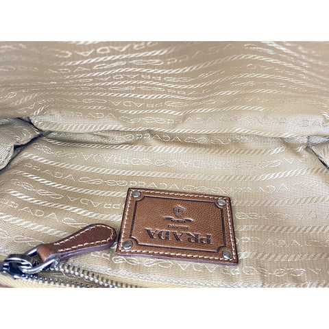 PRADA Shoulder Bag Brown WS33807