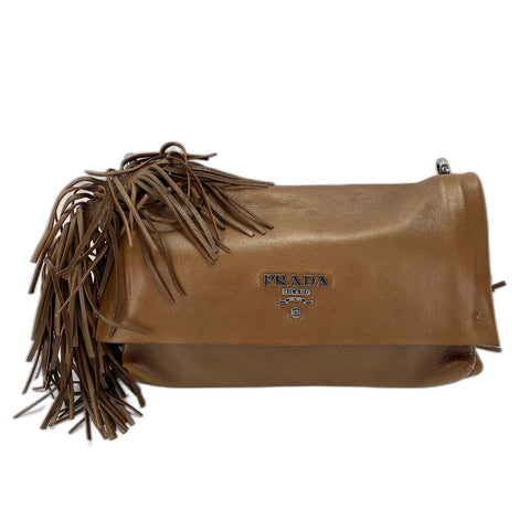 PRADA Shoulder Bag Brown WS33807