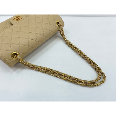 CHANEL Matrasse 25 Shoulder Bag beige WS33808