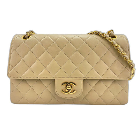 CHANEL Matrasse 25 Shoulder Bag beige WS33808