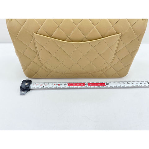 CHANEL Matrasse 25 Shoulder Bag beige WS33808