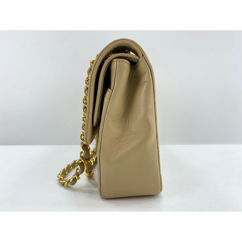 CHANEL Matrasse 25 Shoulder Bag beige WS33808