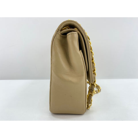 CHANEL Matrasse 25 Shoulder Bag beige WS33808