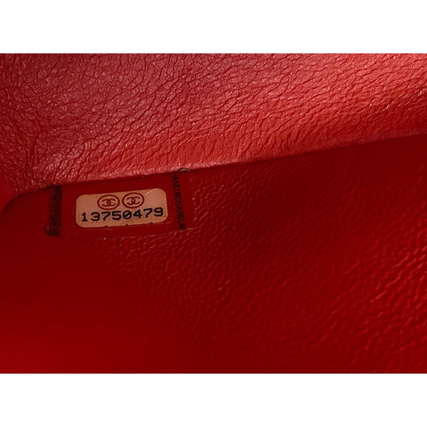 CHANEL Matrasse 25 Shoulder Bag Orange WS33809