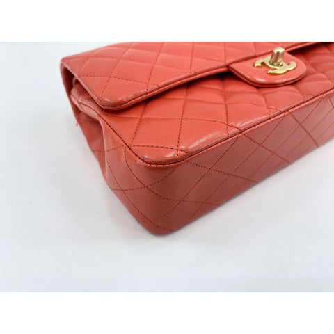 CHANEL Matrasse 25 Shoulder Bag Orange WS33809
