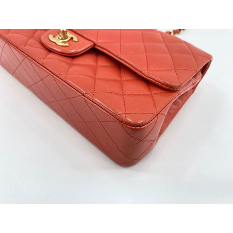 CHANEL Matrasse 25 Shoulder Bag Orange WS33809