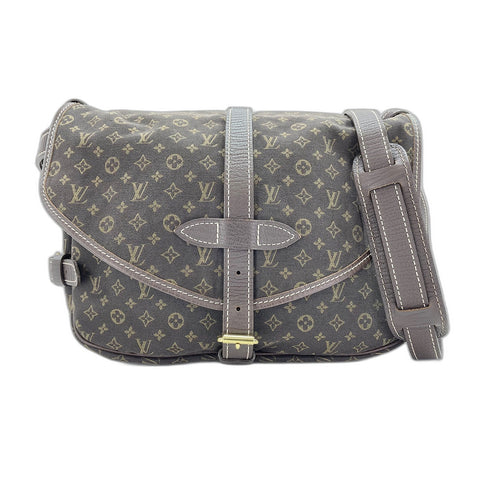 LOUIS VUITTON Saumur PM Shoulder Bag Brown WS33811