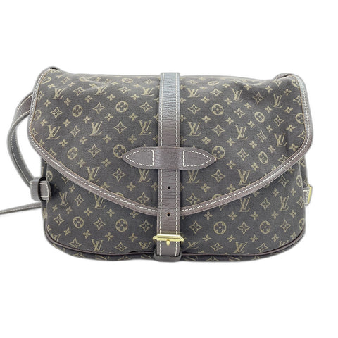 LOUIS VUITTON Saumur PM Shoulder Bag Brown WS33811