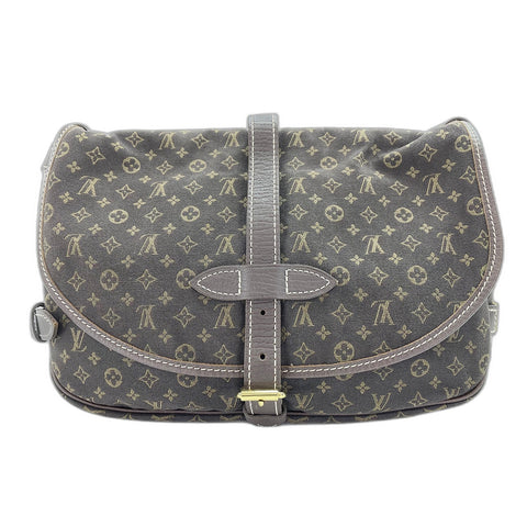 LOUIS VUITTON Saumur PM Shoulder Bag Brown WS33811