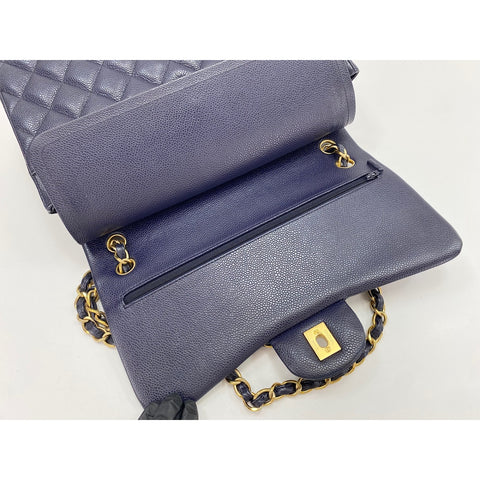 CHANEL Matrasse 30 Shoulder Bag Navy WS33812