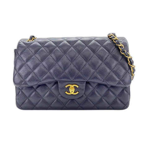 CHANEL Matrasse 30 Shoulder Bag Navy WS33812