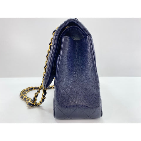 CHANEL Matrasse 30 Shoulder Bag Navy WS33812