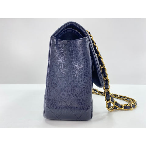 CHANEL Matrasse 30 Shoulder Bag Navy WS33812