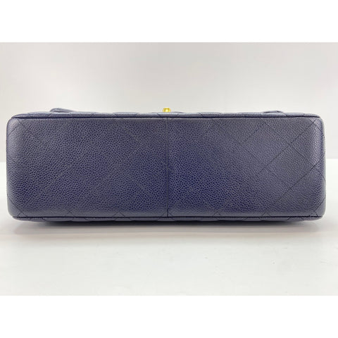 CHANEL Matrasse 30 Shoulder Bag Navy WS33812