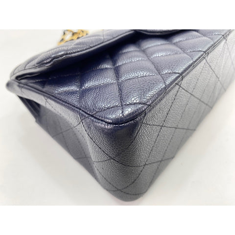 CHANEL Matrasse 30 Shoulder Bag Navy WS33812