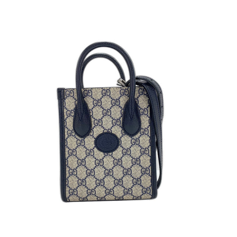 GUCCI Interlocking G Shoulder Bag beige WS33814