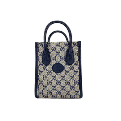 GUCCI Interlocking G Shoulder Bag beige WS33814