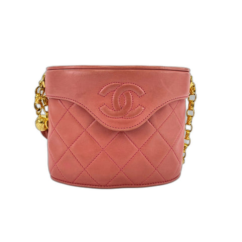 CHANEL Matrasse Shoulder Bag pink WS33820