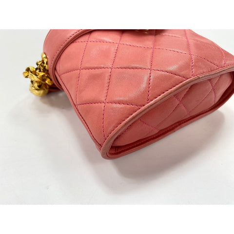 CHANEL Matrasse Shoulder Bag pink WS33820