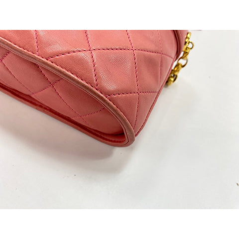 CHANEL Matrasse Shoulder Bag pink WS33820