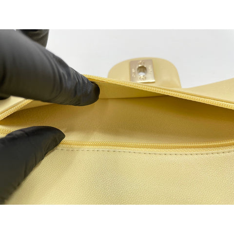 CHANEL Matrasse 23 Shoulder Bag yellow WS33822