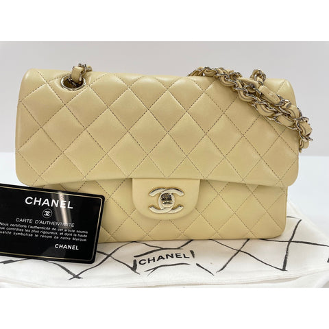 CHANEL Matrasse 23 Shoulder Bag yellow WS33822