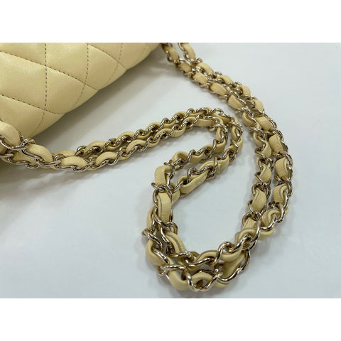 CHANEL Matrasse 23 Shoulder Bag yellow WS33822