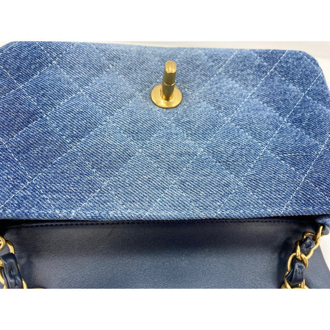 CHANEL Mini matrasse Shoulder Bag blue WS33824