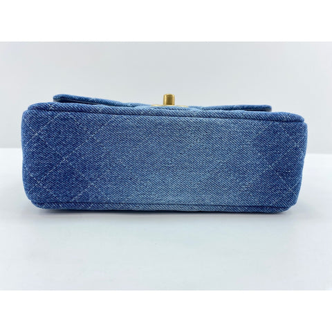 CHANEL Mini matrasse Shoulder Bag blue WS33824