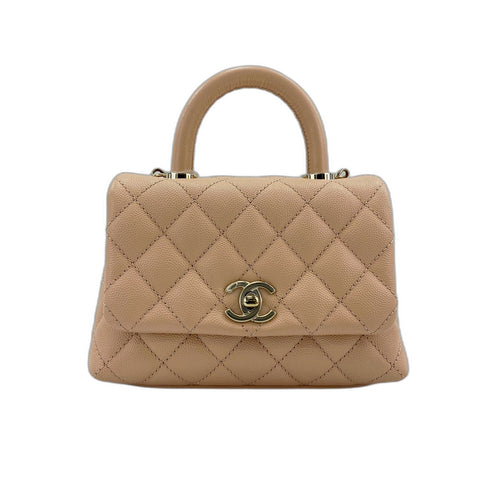 CHANEL Mini matrasse Shoulder Bag pink WS33825
