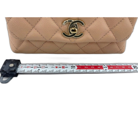 CHANEL Mini matrasse Shoulder Bag pink WS33825