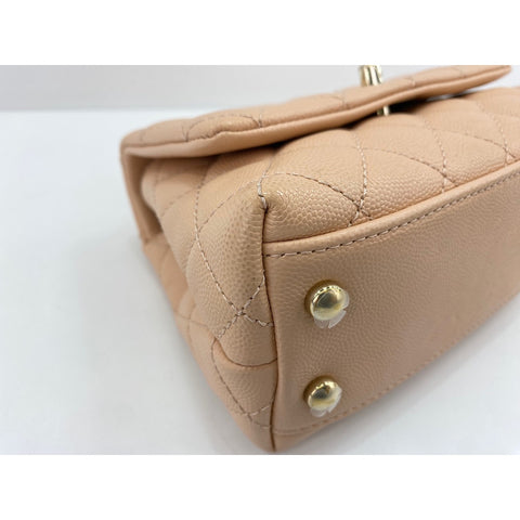 CHANEL Mini matrasse Shoulder Bag pink WS33825