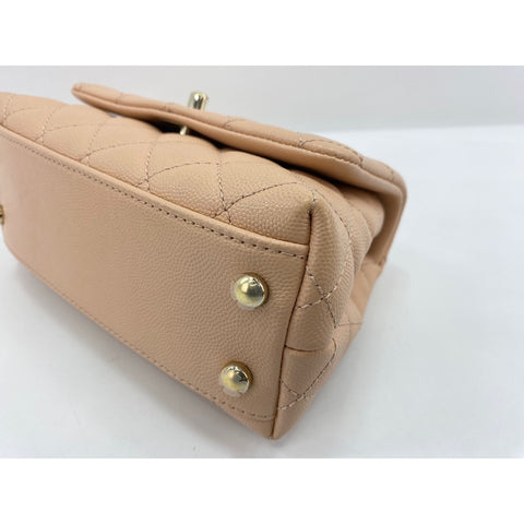 CHANEL Mini matrasse Shoulder Bag pink WS33825
