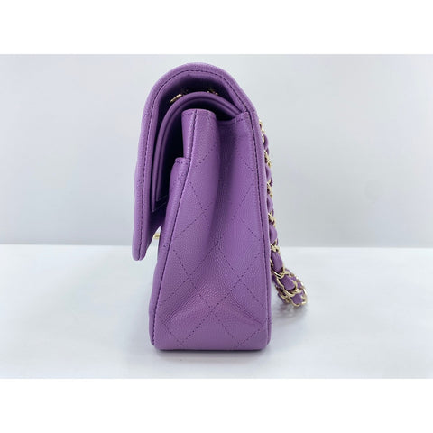 CHANEL Matrasse 25 Shoulder Bag purple WS33826