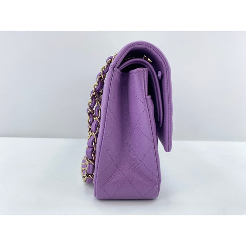 CHANEL Matrasse 25 Shoulder Bag purple WS33826