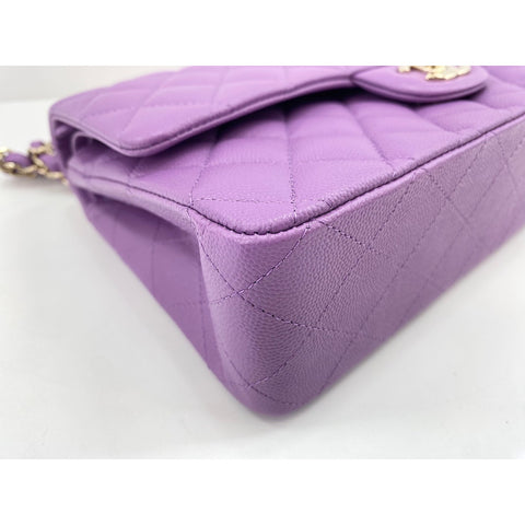 CHANEL Matrasse 25 Shoulder Bag purple WS33826
