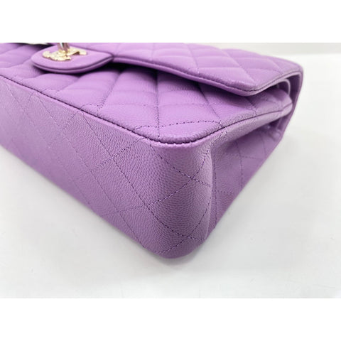 CHANEL Matrasse 25 Shoulder Bag purple WS33826
