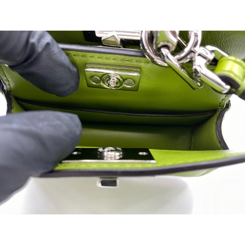 FENDI Peekaboo Nano Shoulder Bag green WS33828
