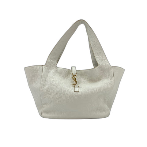 SAINT LAURENT PARIS Bear Tote Bag white WS33829