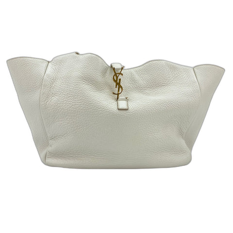 SAINT LAURENT PARIS Bear Tote Bag white WS33829