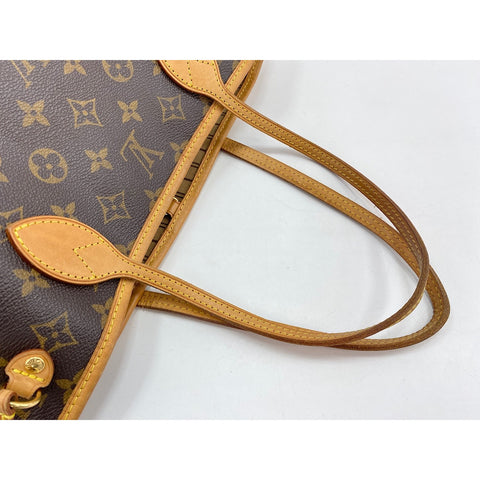 LOUIS VUITTON Never full PM Handbag Brown WS33833