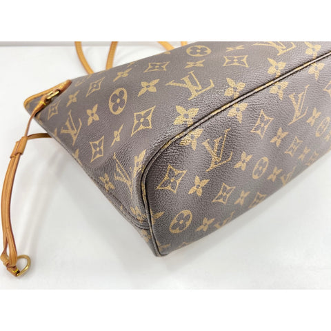 LOUIS VUITTON Never full PM Handbag Brown WS33833
