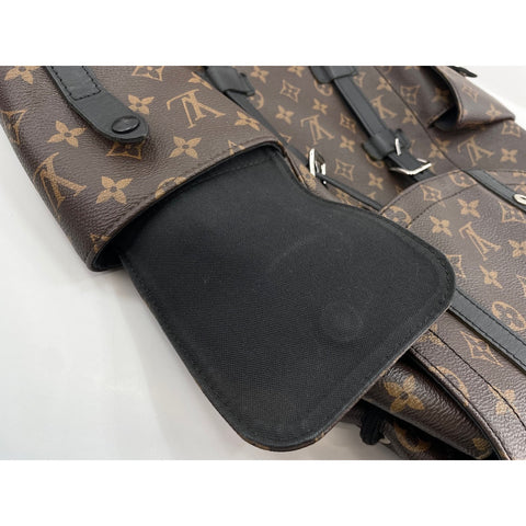 LOUIS VUITTON Christopher MM Backpack Â· Daypack Brown WS33836