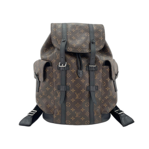 LOUIS VUITTON Christopher MM Backpack Â· Daypack Brown WS33836